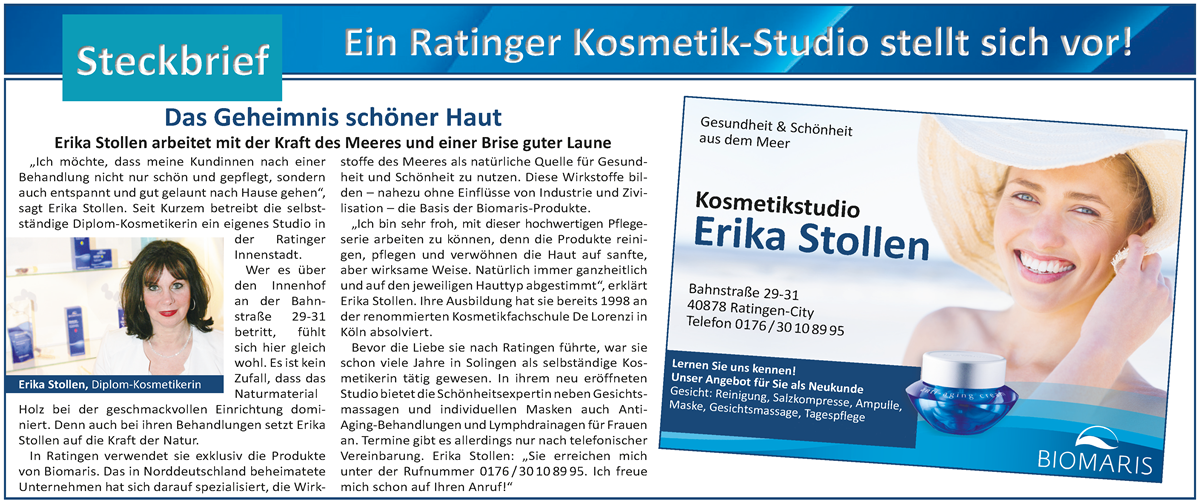 Ratinger Wochenblatt vom Frühjahr 2017